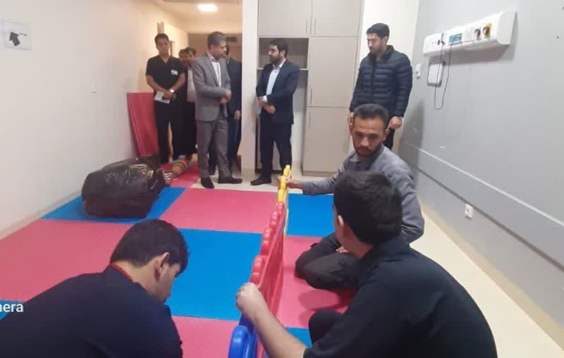 تجهیز اتاق کودک بیمارستان مراوه‌تپه با حکم جایگزین حبس