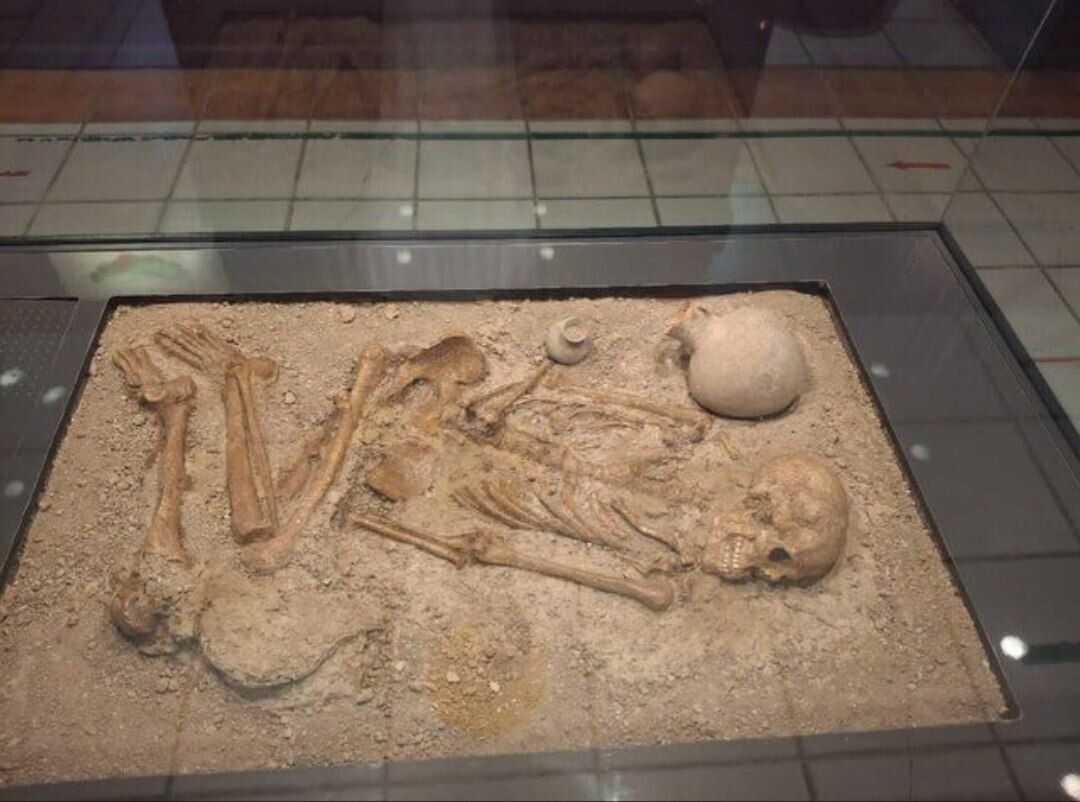 اسکلت3200 ساله یک زن در بابل کشف شد