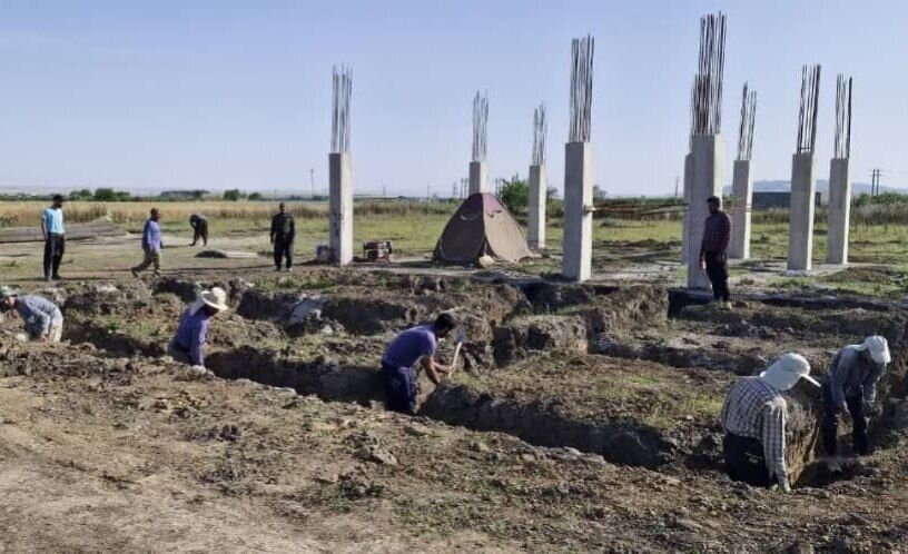 ساخت 16 واحد مسکن حمایتی در گالیکش آغاز شد