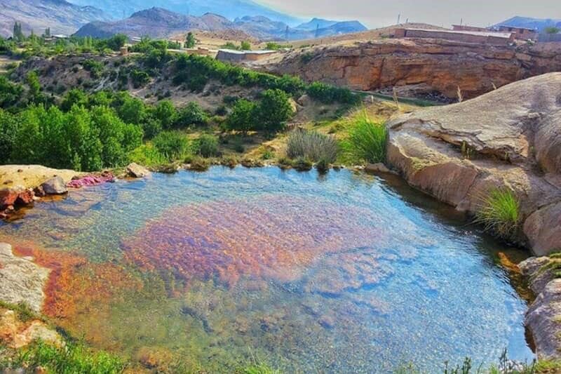 چشمه تراورتن‌ساز سنگرود رودبار ثبت ملی شد