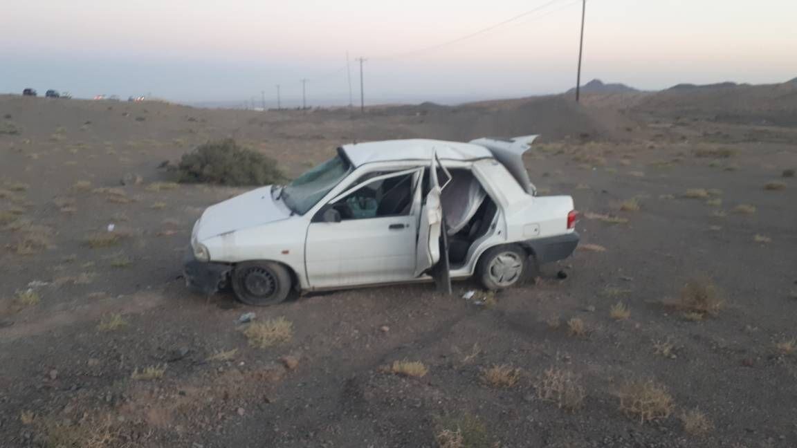 واژگونی پراید در کمربندی بابل 2 فوتی داشت