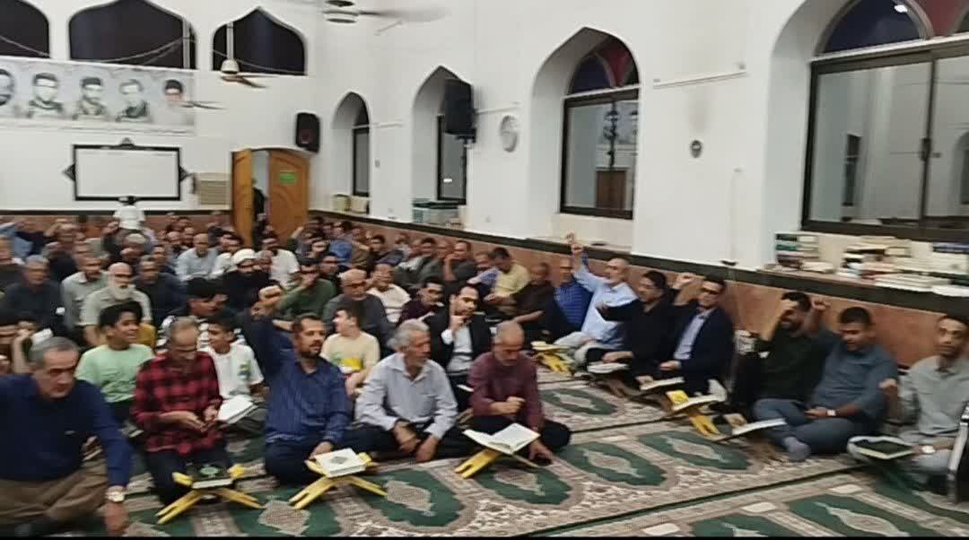 فریاد مرگ بر اسرائیل مردم آستانه اشرفیه همزمان با وعده صادق 3