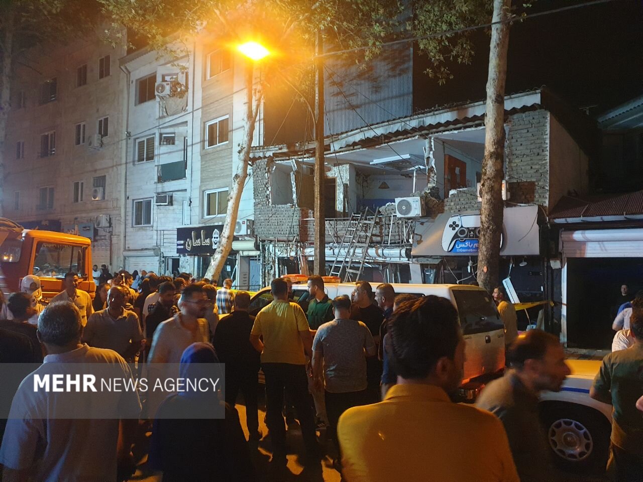حال 2 نفر از مصدومان انفجار رشت وخیم است؛ علت در دست بررسی