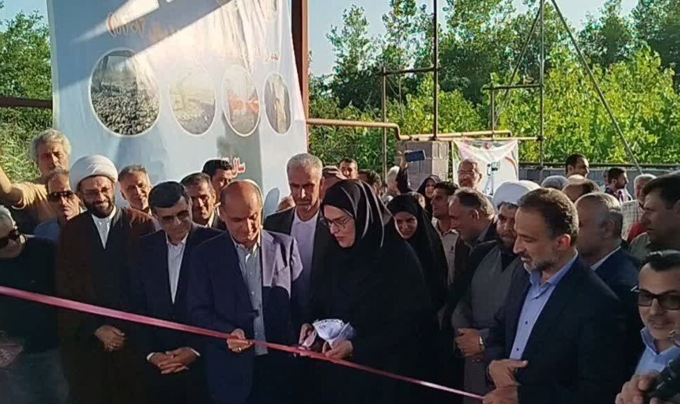 افتتاح طرح مدیریت پسماند روستای لسکوکلایه بزرگ بندر کیاشهر