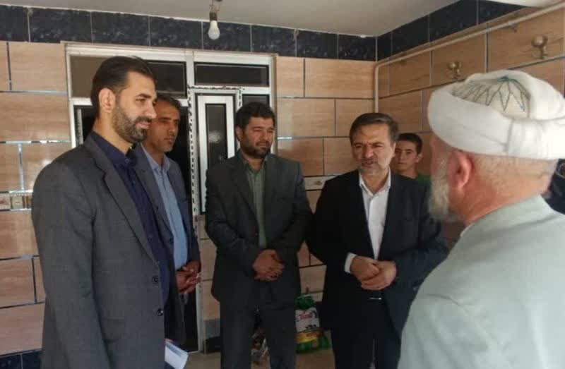 حضور معاون استاندار گلستان در کنار خانواده داغ‌دیده حادثه انفجار گاز