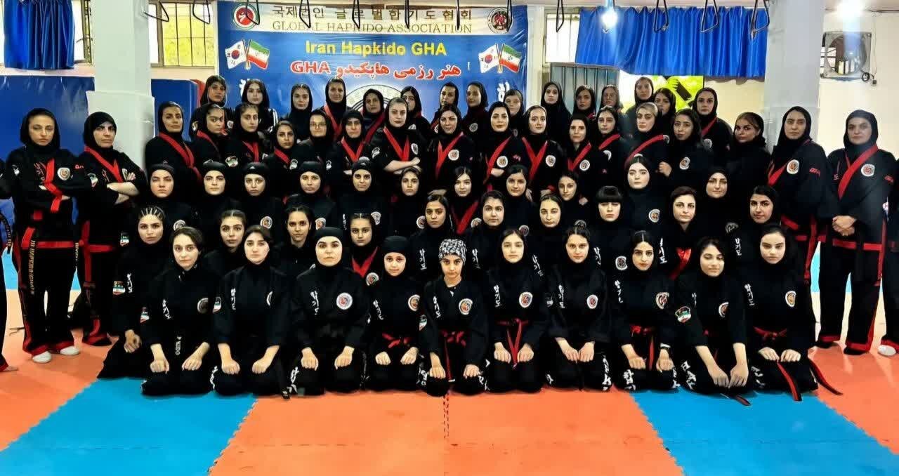 برگزاری دوره فنی و آزمون کشوری دان هاپکیدو GHA بانوان در مازندران
