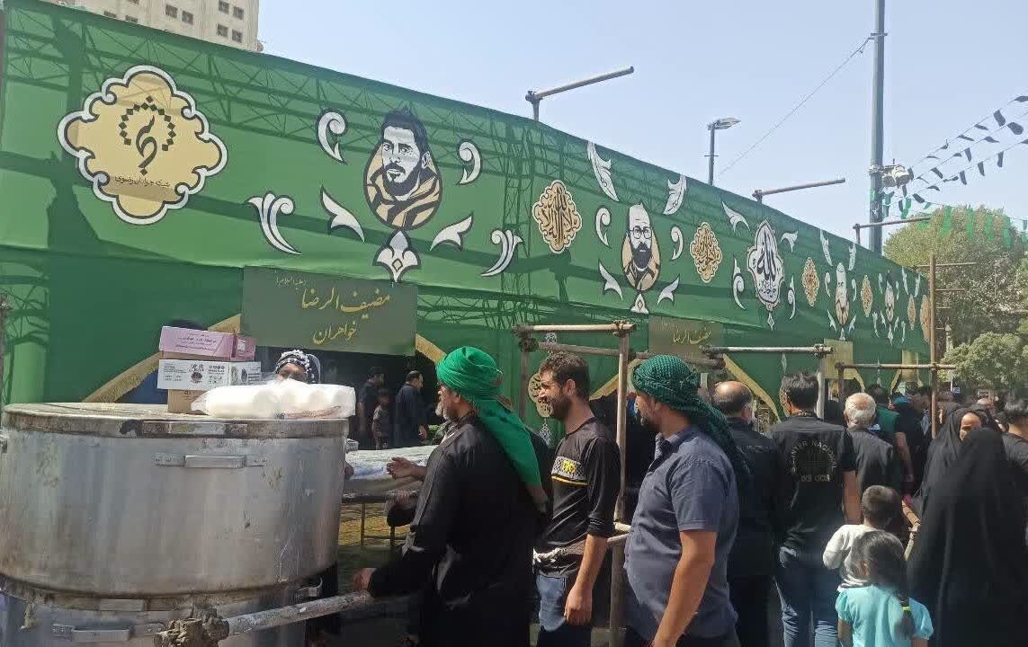 17 موکب خادم‌یاری مازندران در مشهد مقدس برپا شد
