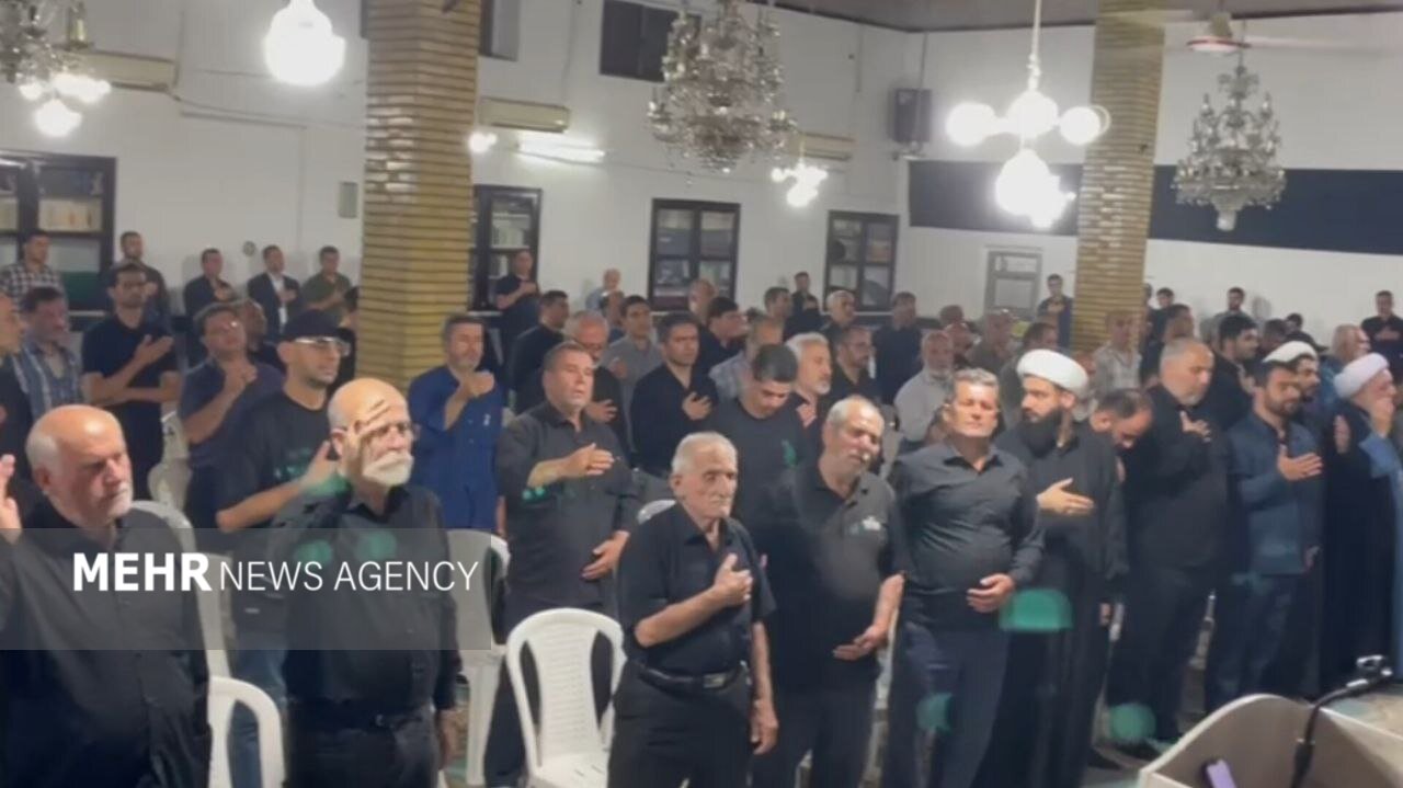 مراسم عزاداری دهه پایانی ماه صفر در آستارا