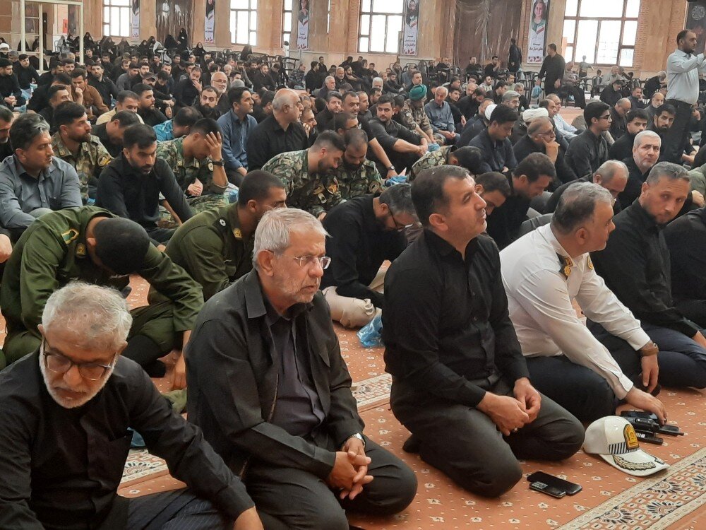 مراسم عزاداری نیروهای مسلح گلستان ویژه 28 صفر در گرگان برگزار شد