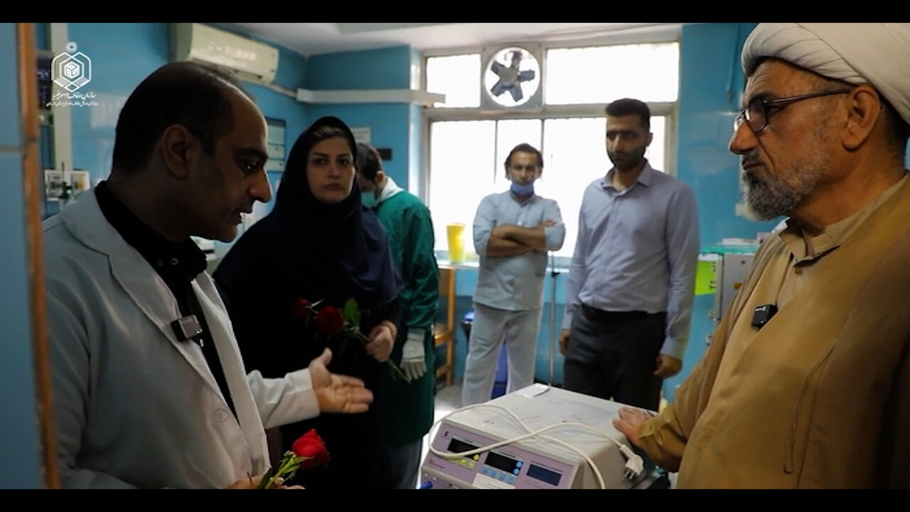 اهدای تجهیزات درمانی از محل موقوفه به بیمارستان امام(ره) ساری