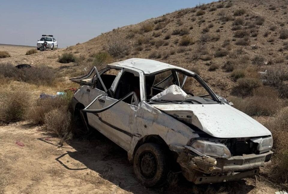 واژگونی خودروی پراید در کلاله 6 مصدوم برجای گذاشت