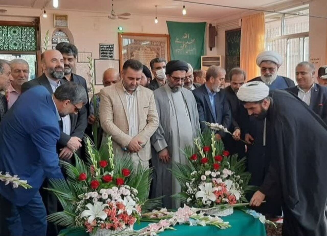 قدمگاه امام حسن عسکری (ع) گلباران می شود