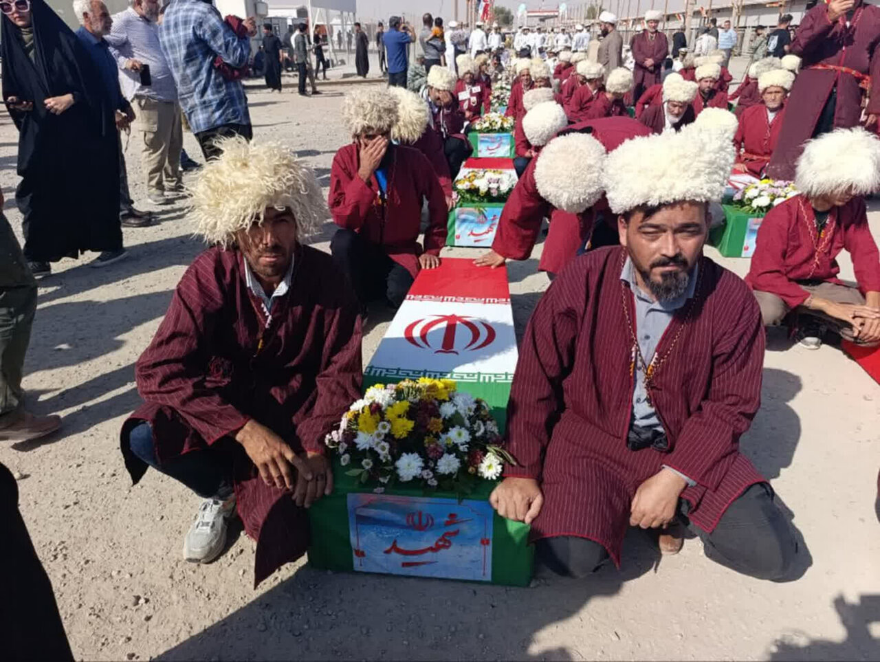 پیکر یکی از سرداران شهید گلستانی به میهن بازگشت