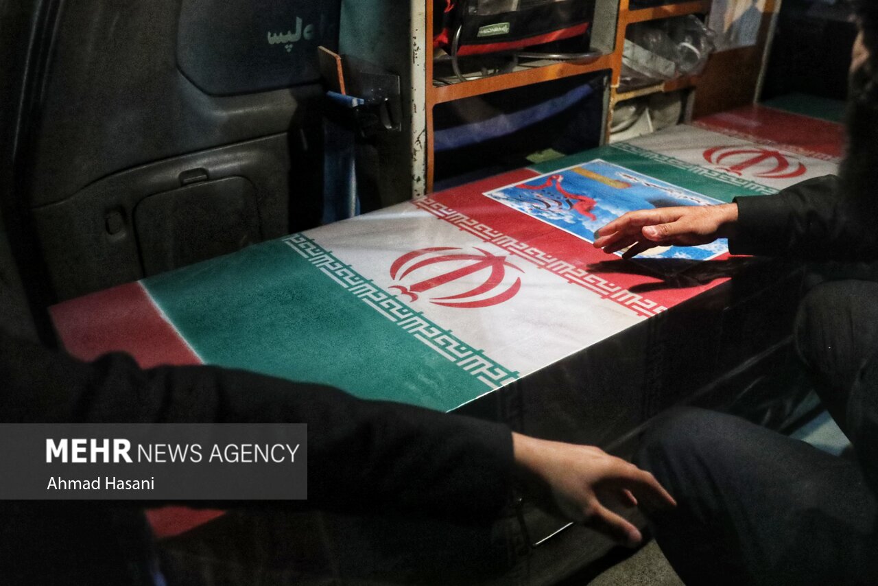 پیکر سردار شهید محمدهاشم سلطانی دوشنبه به گلستان بازمی‌گردد