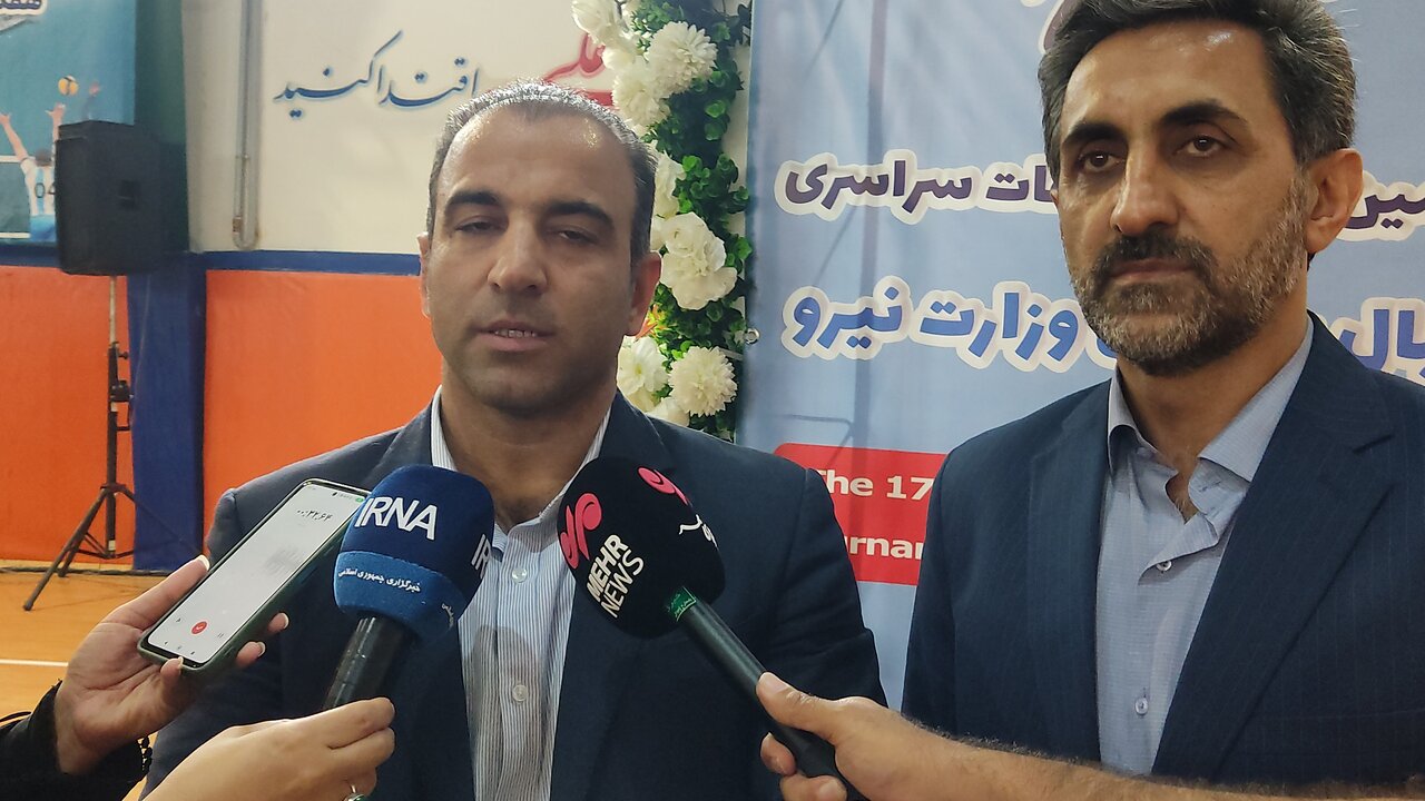 مرادی: تقویم ورزشی وزارت نیرو در 25 رشته تهیه شده است