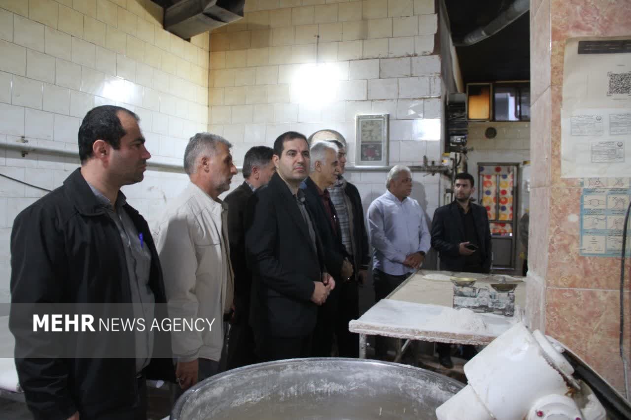 مانور دوگانه‌ سوز کردن نانوایی ها در آستارا برگزار شد