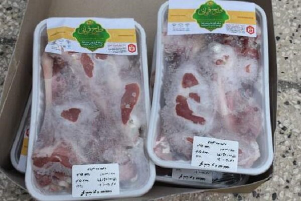 توزیع سه هزار بسته گوشت گرم در بین نیازمندان گلستان