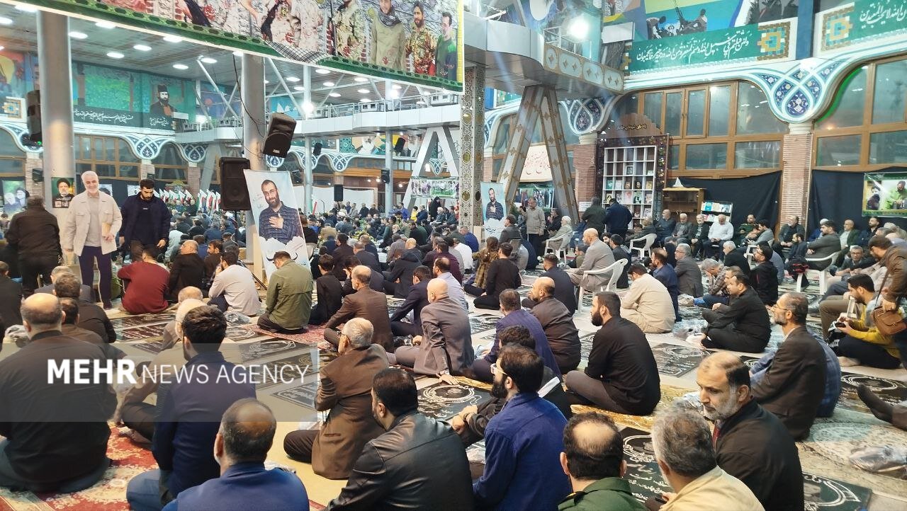 دهمین سالگرد شهید مدافع حرم سید اسماعیل سیرت‌نیا در رشت