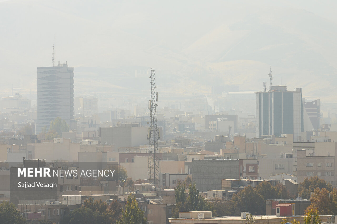 منشأ اصلی آلودگی هوای مازندران گرد و غبار برون‌مرزی است