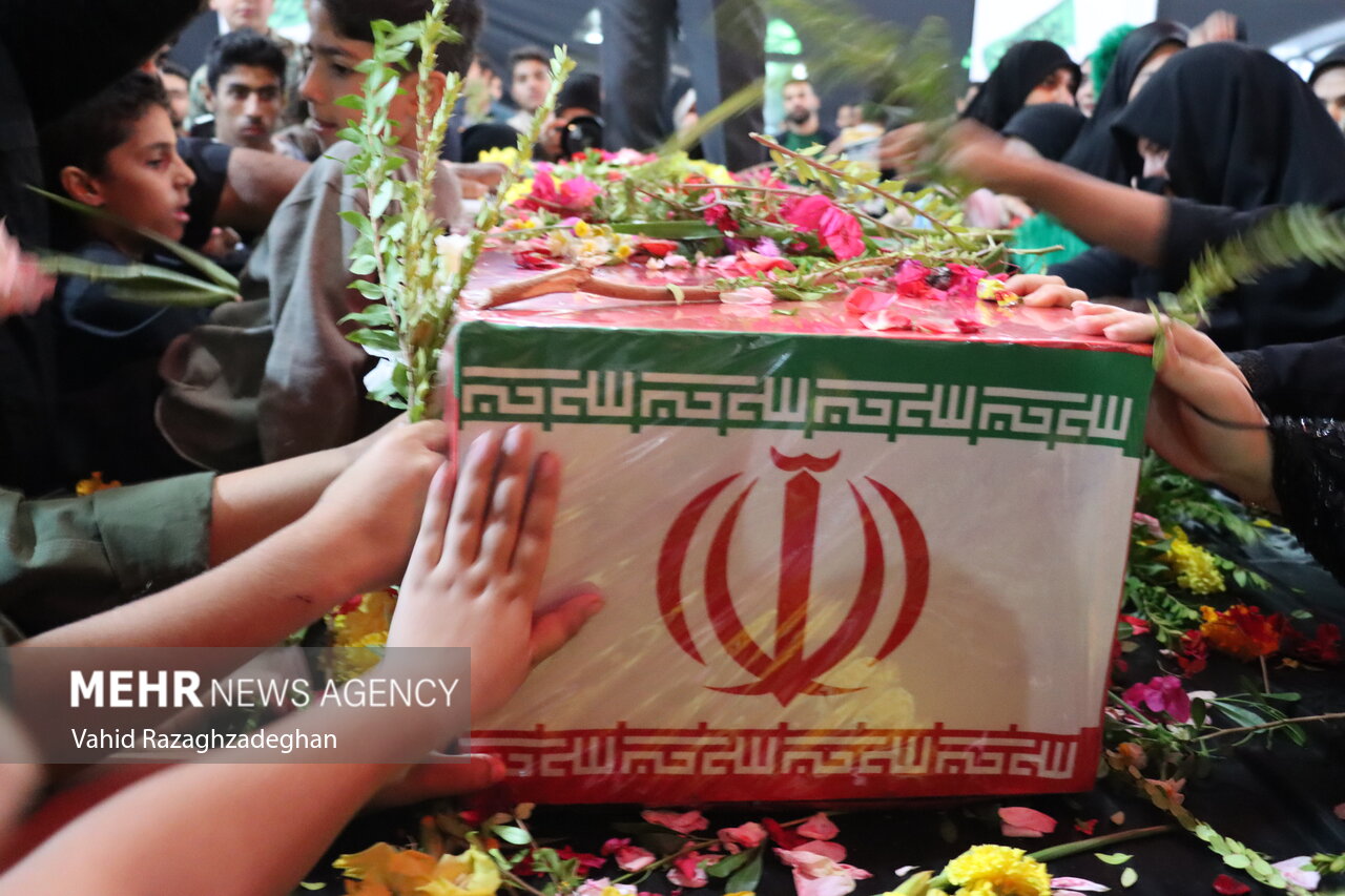وداع با یک شهید گمنام در کلاچای
