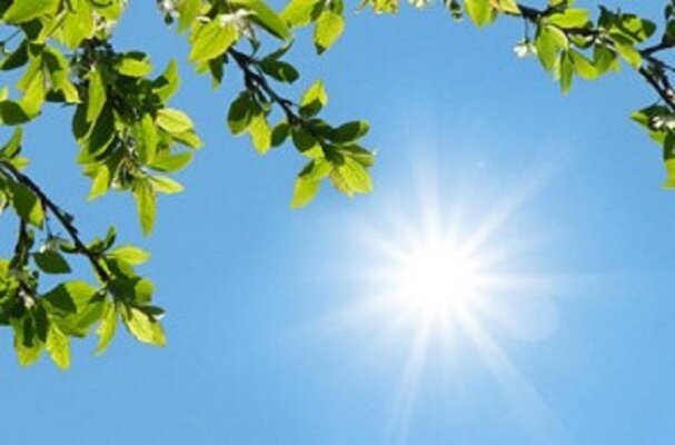 هوای مازندران صاف و آفتابی است