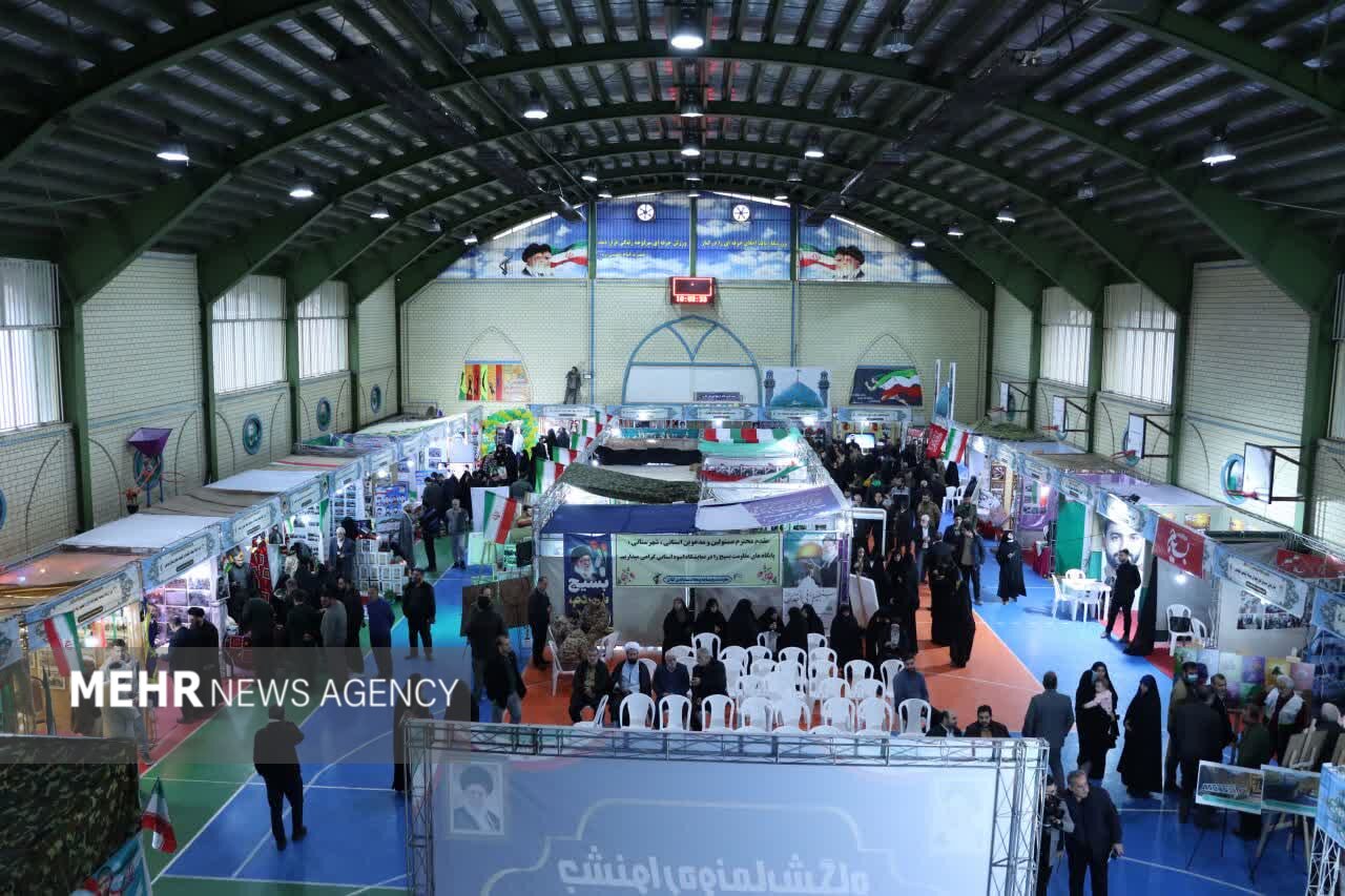 جشنواره و نمایشگاه اسوه بسیج سپاه قدس گیلان در رشت افتتاح شد