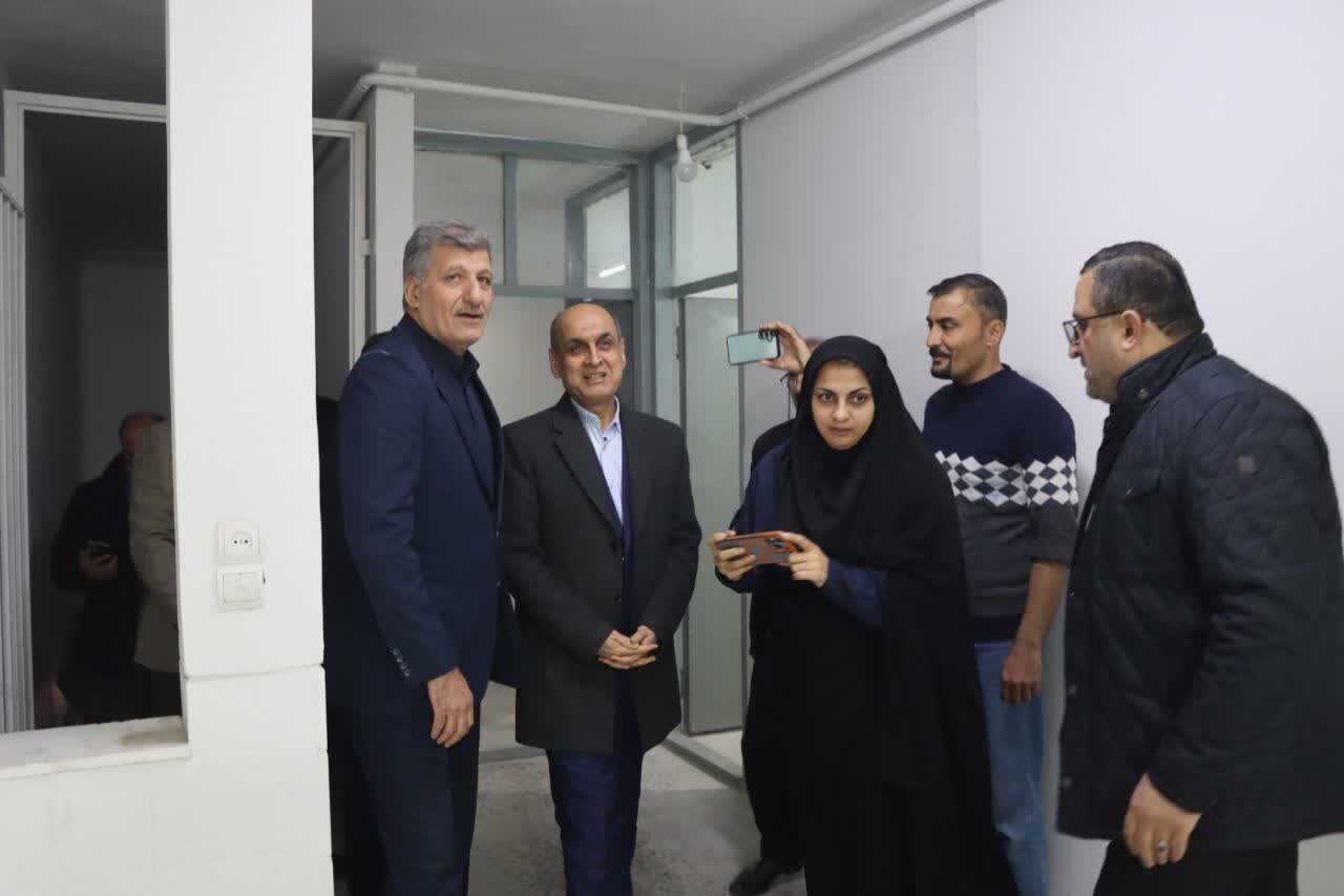 ساختمان بخشداری تازه‌ تأسیس لوشان افتتاح شد
