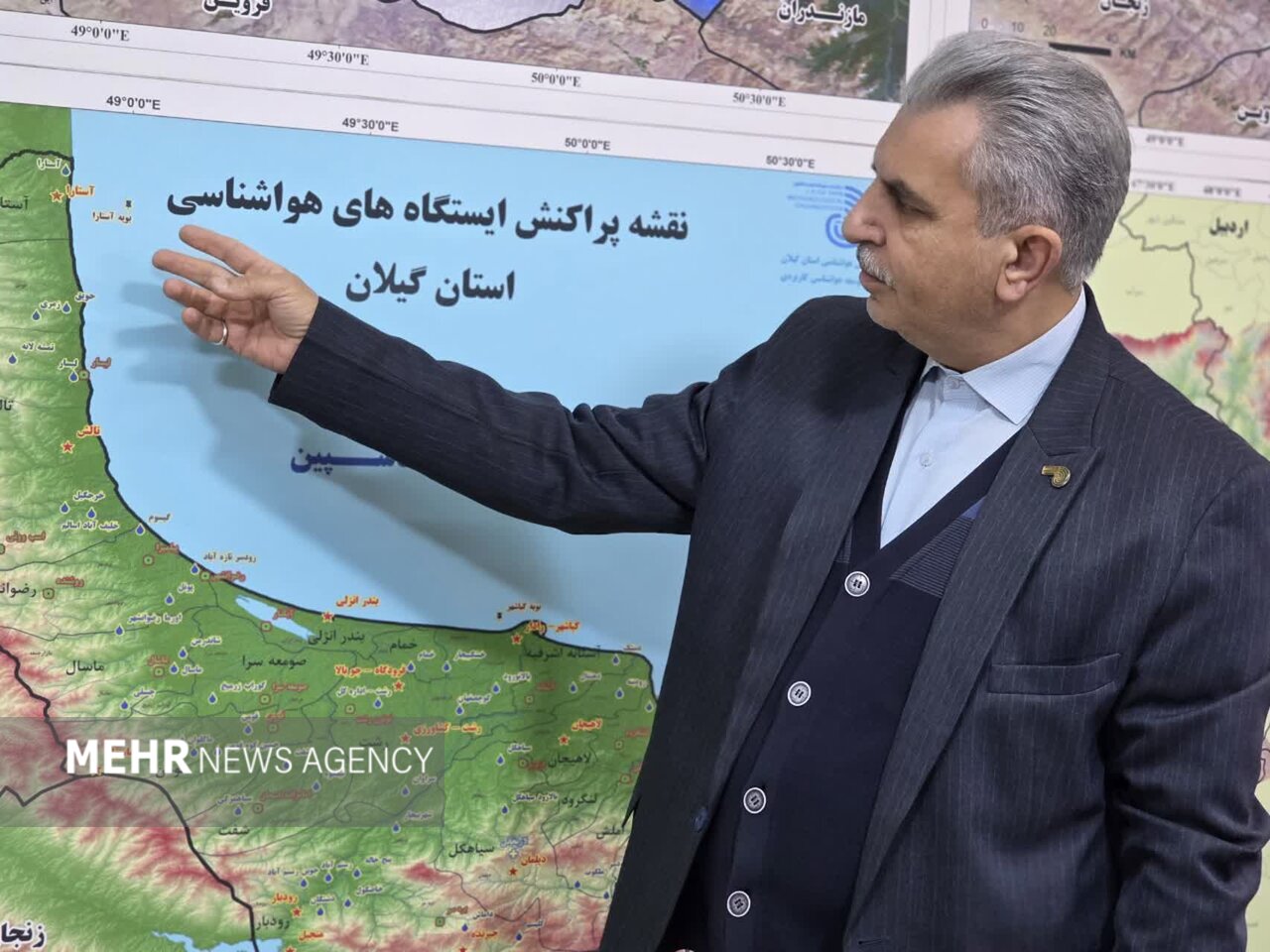 دادرس: 40 درصد ایستگاه‌ های باران‌ سنجی گیلان سنتی است