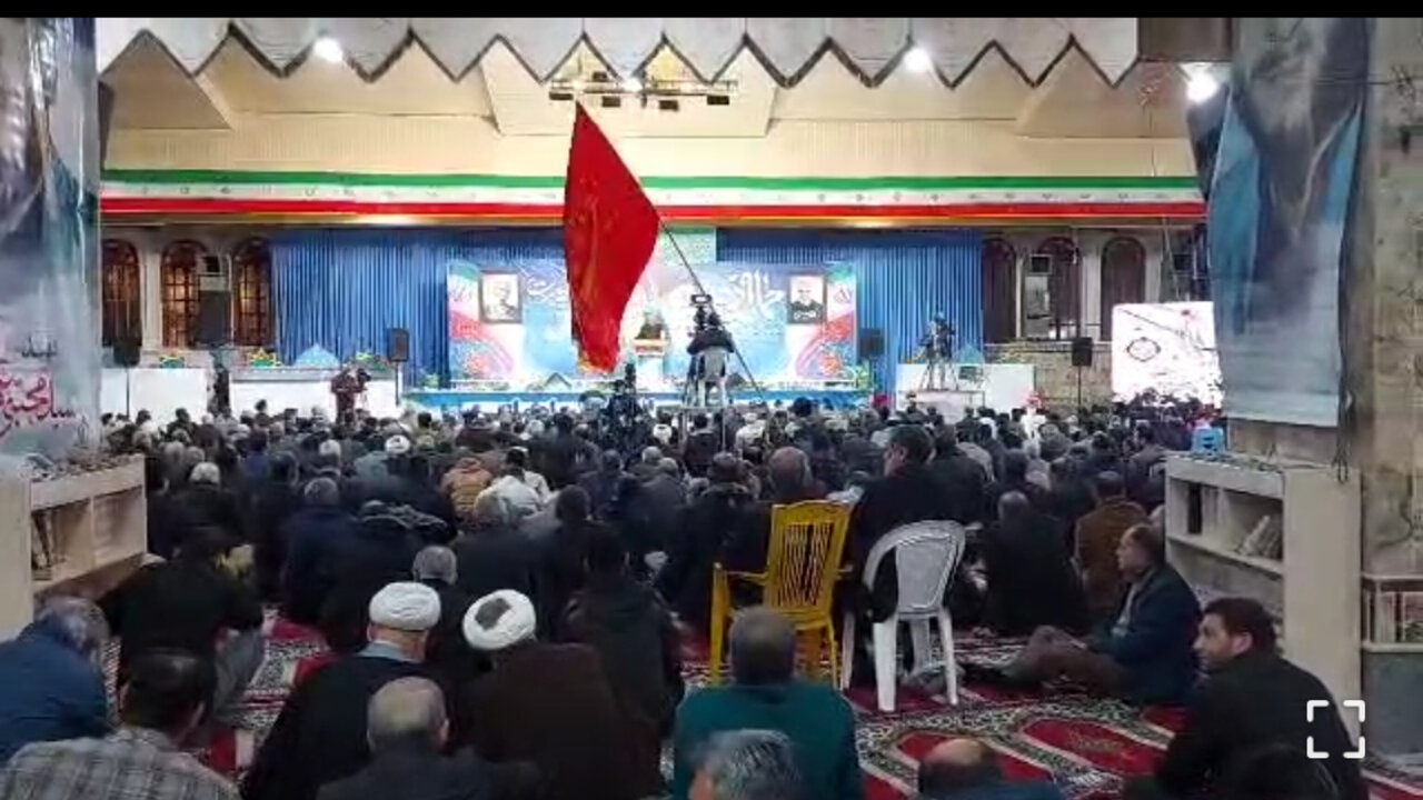 مراسم بزرگداشت حماسه 9 دی در ساری