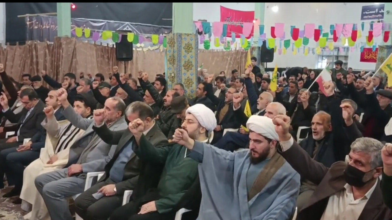 مراسم گرامیداشت یوم‌الله 9 دی در چالوس