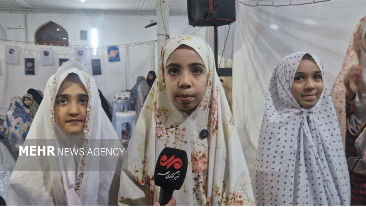 پاسخ نوجوانان معتکف کلاله ای به تهدیدات ترامپ