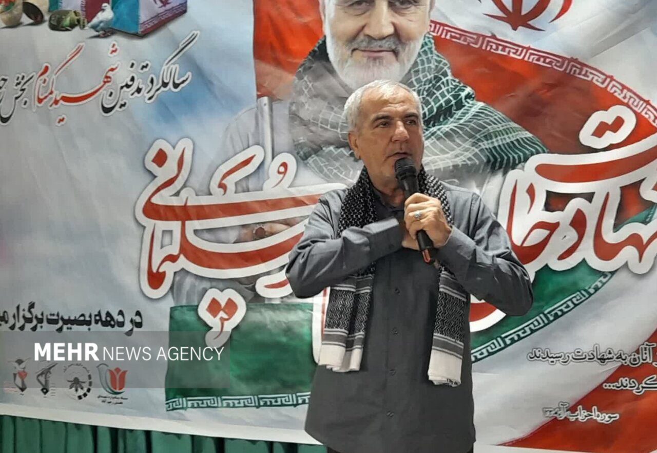 سردار اهوازیان: حاج قاسم یک دیپلمات برجسته جهانی بود