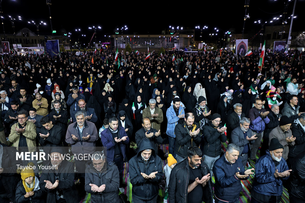 اقامه نماز استغاثه در گرگان؛ جلوه‌ای از بندگی و امید