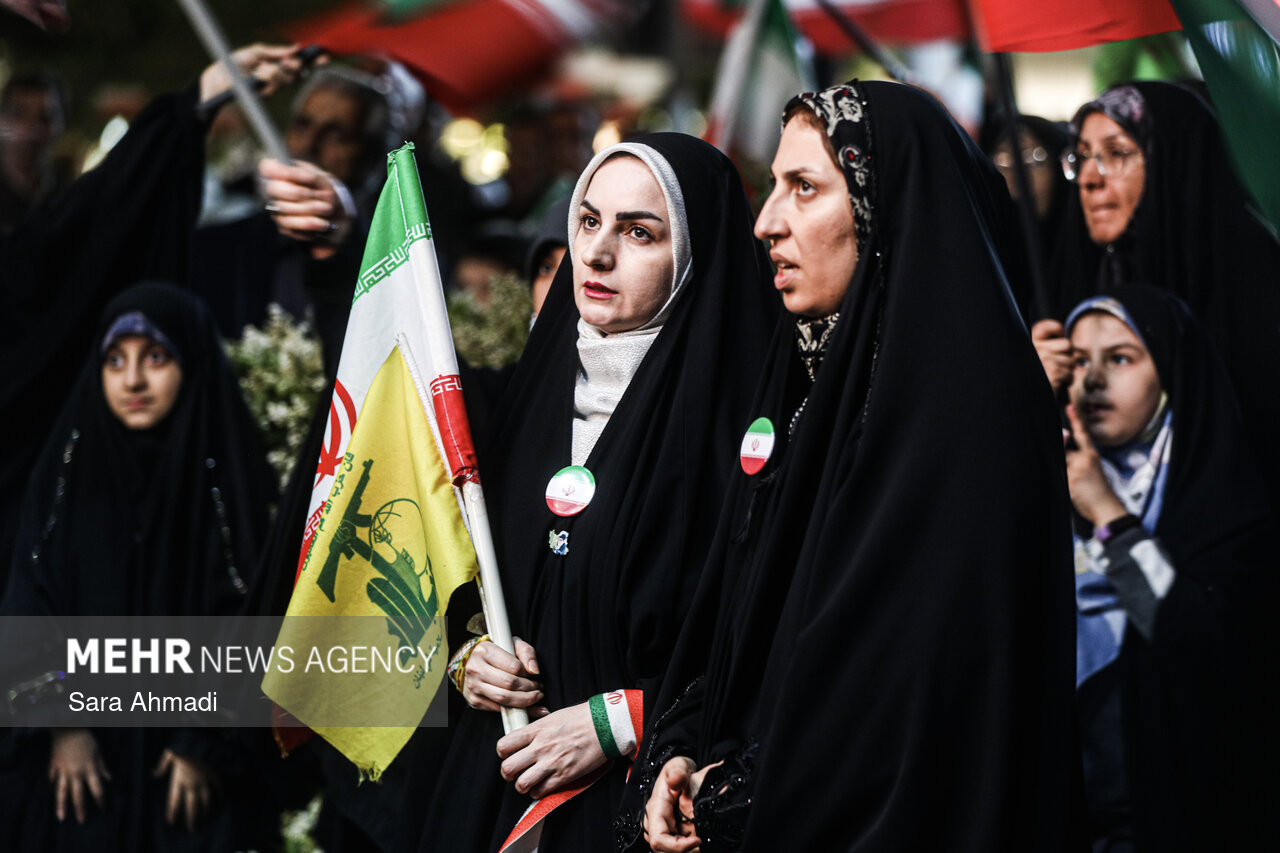 تجمعات شبانه رامیان؛ نمایش وحدت و میدان‌داری مردم