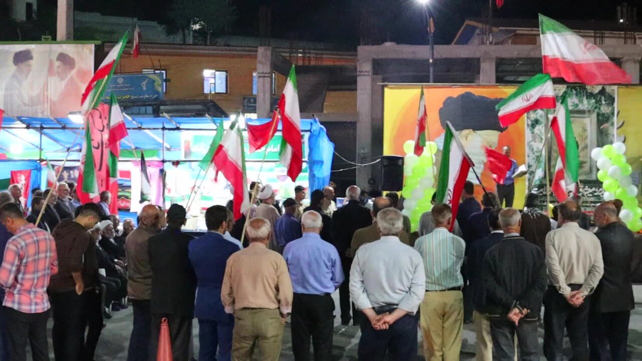ثبت حماسه ماندگار حضور در مرزن آباد
