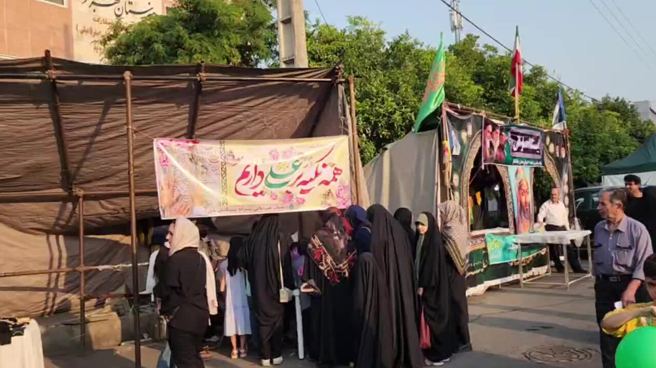 برپایی 110 موکب در جشن کیلومتری غدیر بابل