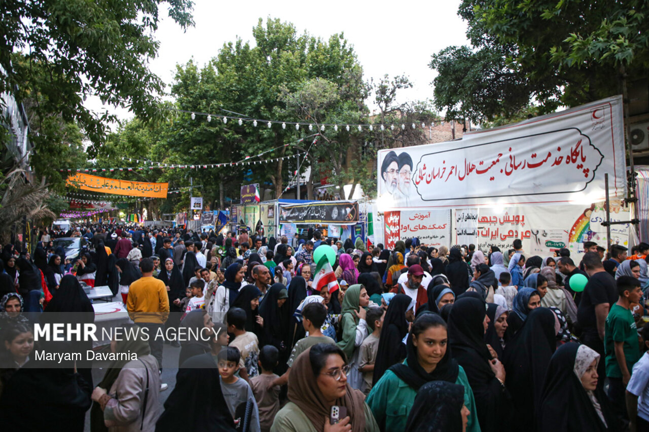 گرگان غرق در شور بزرگ‌ترین مهمونی