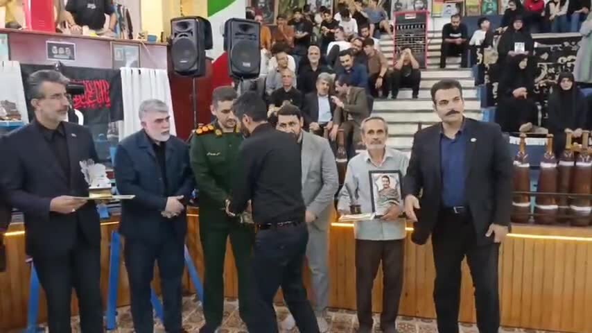 یادواره استانی شهدای اقتدار جنگ 12 روزه در چالوس