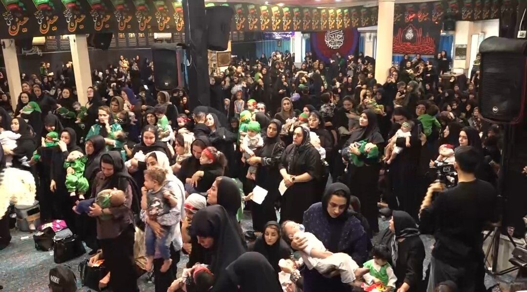 همایش شیرخوارگان حسینی در لاهیجان