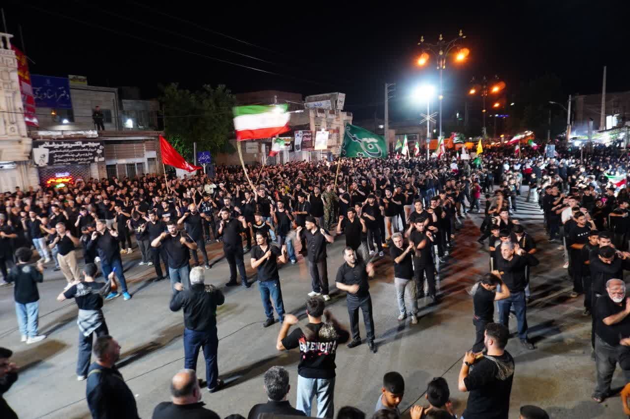 گالیکش غرق در شور حسینی شد