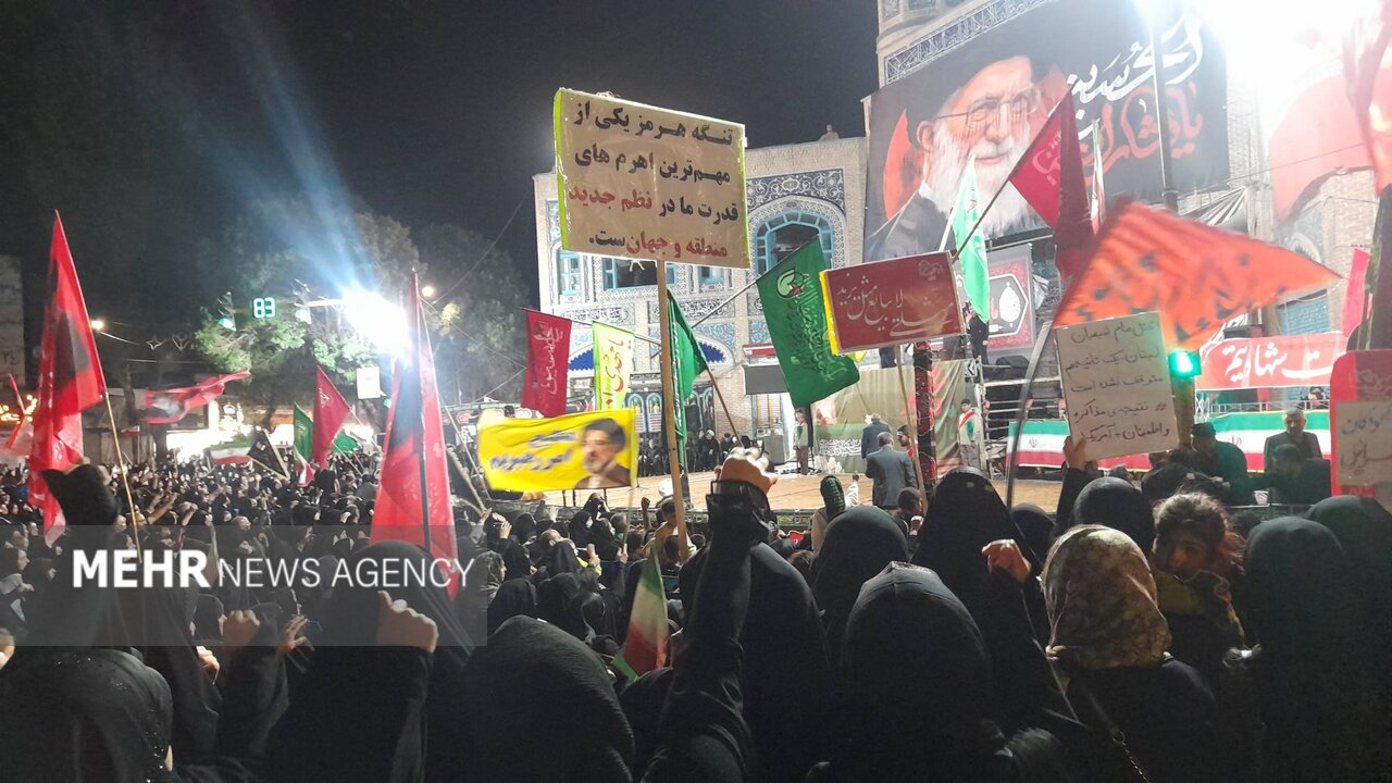 رامیان در سوگ سیدالشهدا؛ اجتماع عزاداران حسینی همزمان با ایام محرم