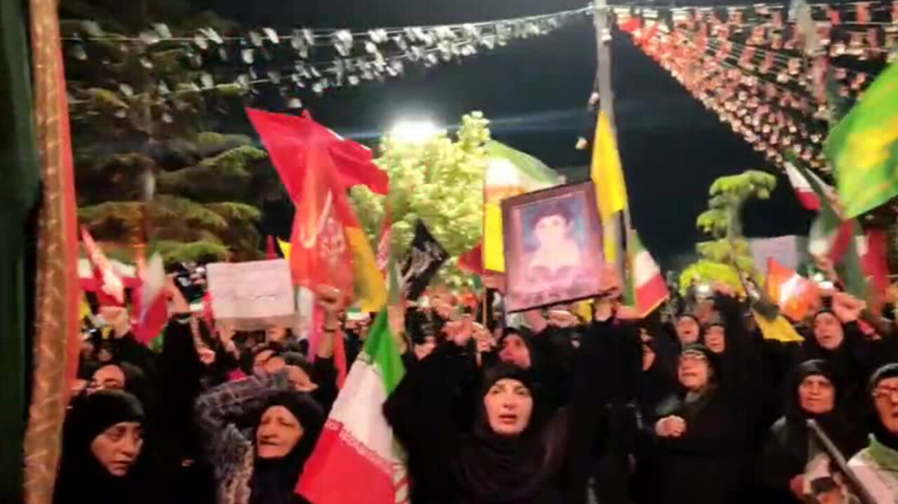 خروش حماسی عزاداران حسینی در ساری