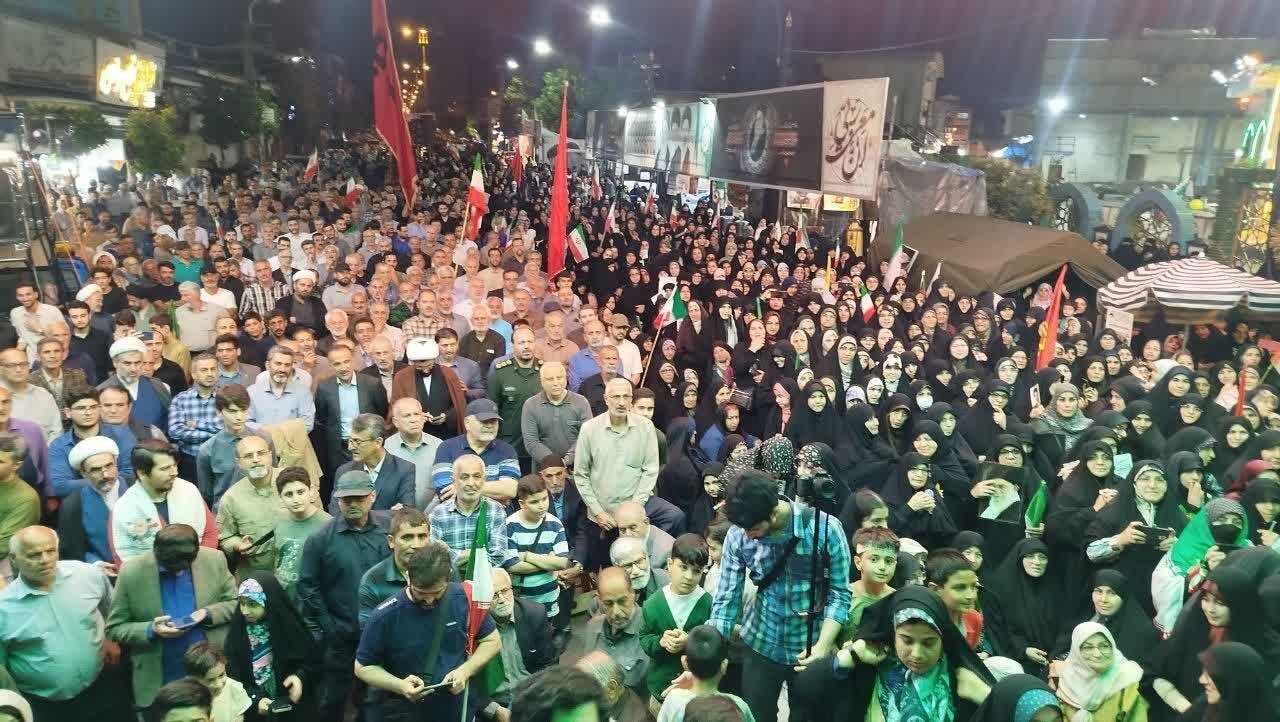 صد و هجدهمین حضور حماسی مردم آستانه اشرفیه در میدان