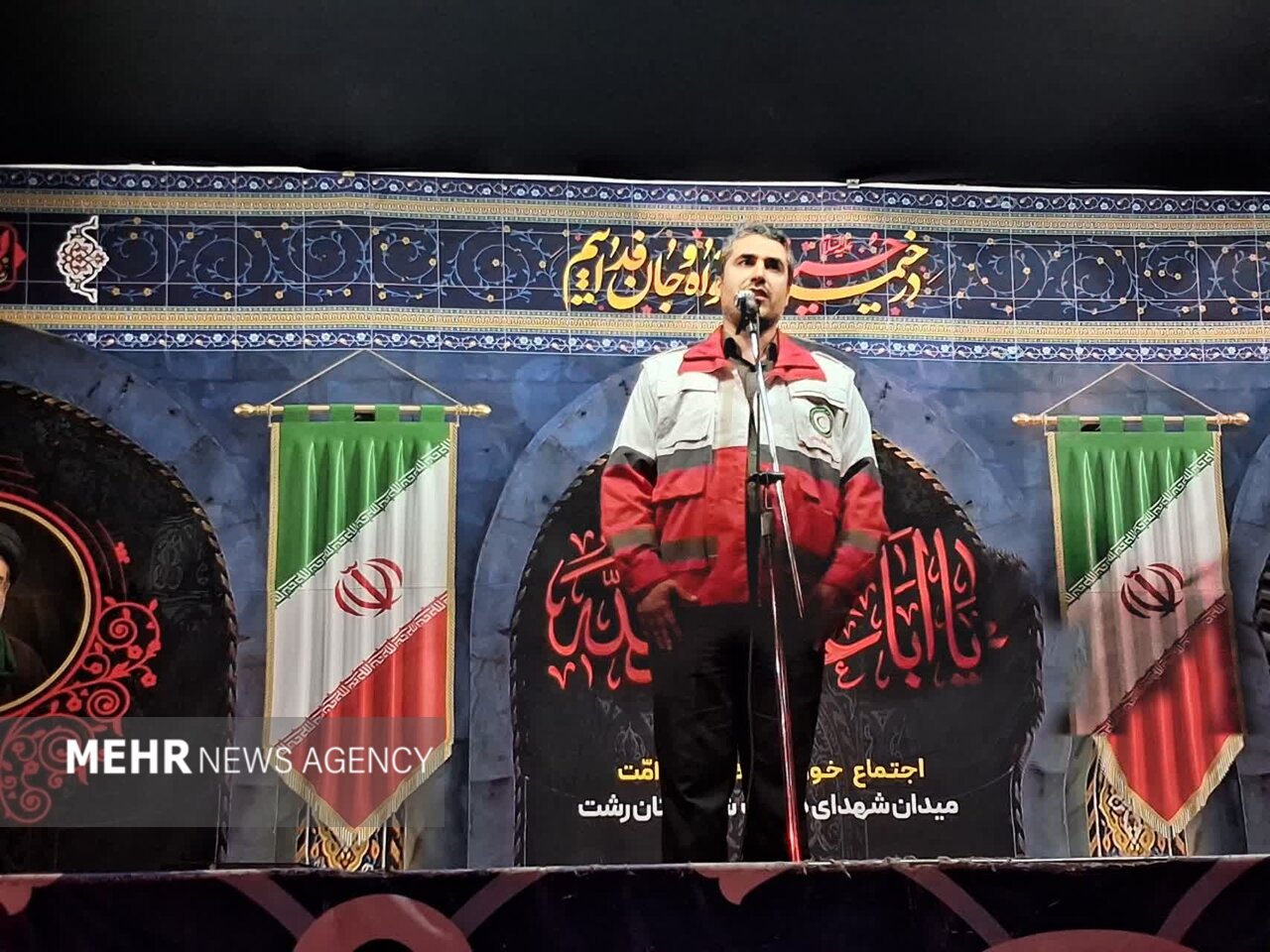 آمادگی اردوگاه هلال‌ احمر برای اسکان 10 هزار زائر گیلانی امام شهید