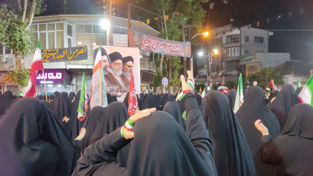 صد و بیست چهارمین شب تجدید بیعت لنگرودی ها با امام امت