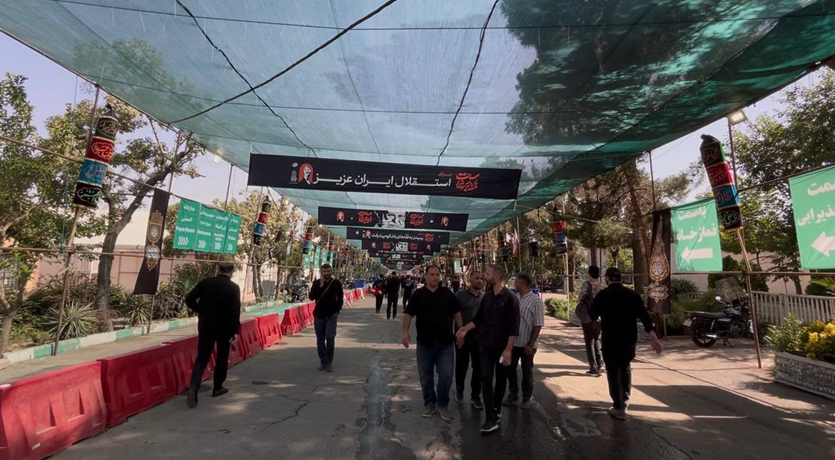 گزارش میدانی خبرنگار مهر از موکب استان های آقای شهید ایران در تهران
