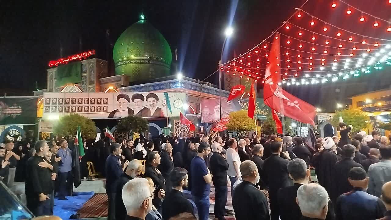 نماز استغاثه در آستانه اشرفیه اقامه شد