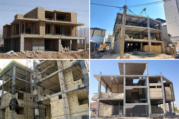 اینفوگرافیک؛ تخریب 40 ویلای غیرمجاز در مزارع مازندران