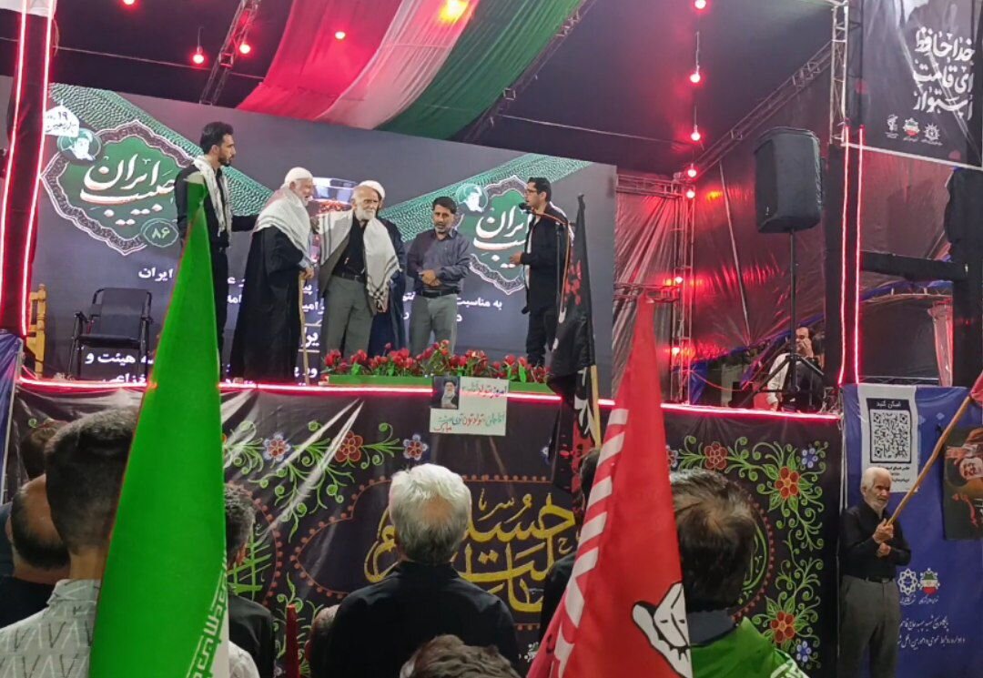 نشان «حبیب» بر سینه دو پیرغلام در موج 138 اجتماع شبانه گرگان