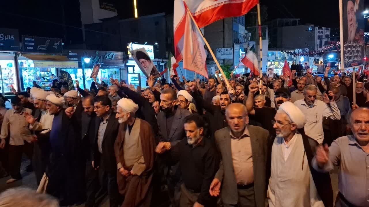 قاب‌های همدلی و وحدت در نکا